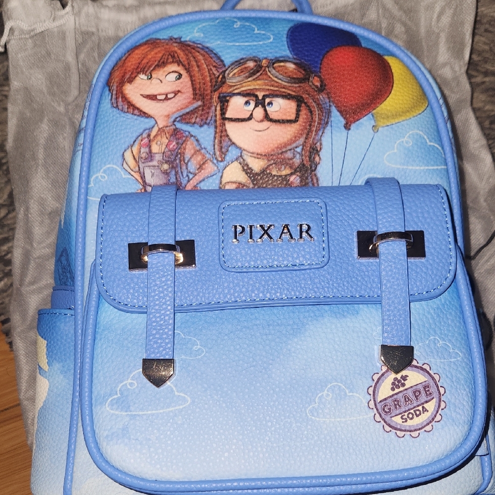Disney Wondapop Pixar Up 11" Vegan Leather Backpack
